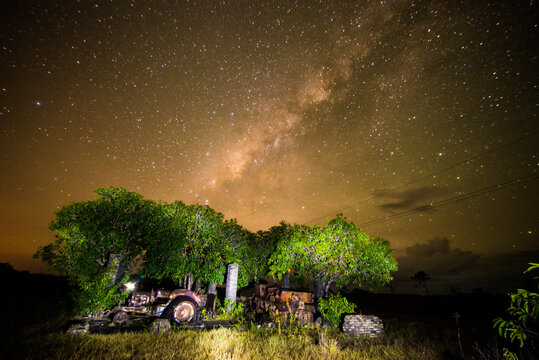 C&eacute;u estrelado, Base A&eacute;rea de Amap&aacute;, Brasil