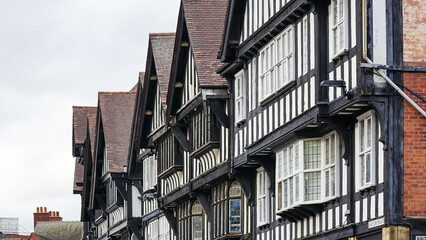 Half-timbered and half-timbered timber in Chesterfield