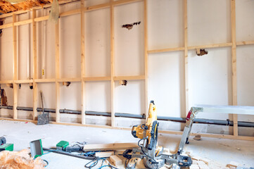 Deconstruction of room and garage