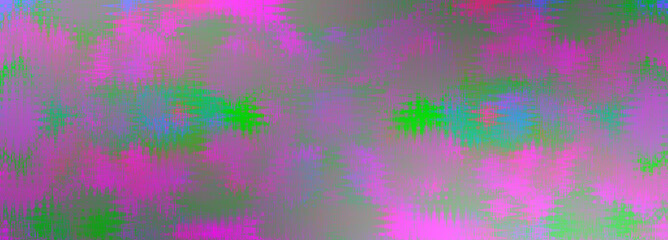 Abstract iridescent glitch art background image.