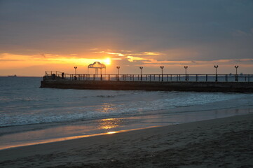 The beautiful St Raphael Beach Limassol in Cyprus
