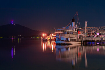 Abendspaziergang am W&ouml;rthersee in K&auml;rnten