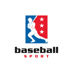 baseball sports inspiration illustration logo