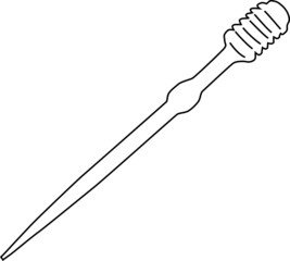 スポイトのイラスト