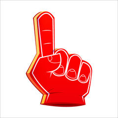 finger cartoon illustrate