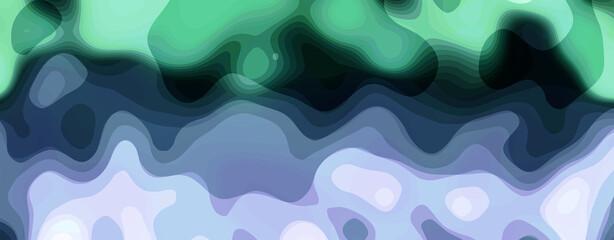 Obraz na płótnie Canvas abstract geometric background with wave lines