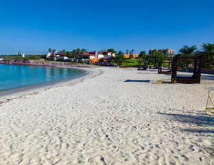 Beach in La Paz in Mexico