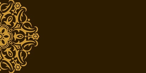 Vector mandala design, for your various types of advertising needs, suitable for business card designs, banners, websites, etc. high resolution EPS file format