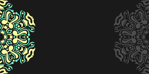 Vector mandala design, for your various types of advertising needs, suitable for business card designs, banners, websites, etc. high resolution EPS file format