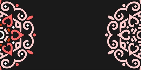 Vector mandala design, for your various types of advertising needs, suitable for business card designs, banners, websites, etc. high resolution EPS file format