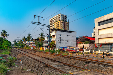 Fototapeta na wymiar Indian Railway Tracks