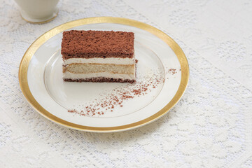 Vintage antique European tableware and cutlery