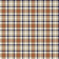 Brown Ombre Plaid textured Seamless Pattern