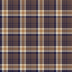 Brown Ombre Plaid textured Seamless Pattern