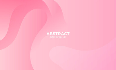 Abstract Pink waves geometric background. Modern background design. gradient color. Fluid shapes composition. Fit for presentation design. website, banners, wallpapers, brochure, posters