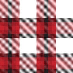Red Ombre Plaid textured Seamless Pattern