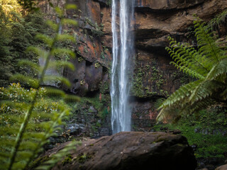 Naklejka na ściany i meble Belmore Falls waterfall, NSW, Australia