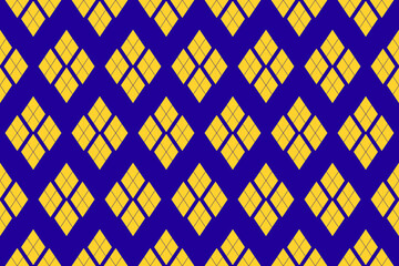 Seamless geometric pattern, For Clothes, Shirts, Dresses and other textile products. Handwoven Textiles Thai Traditional Textiles. Vector Image