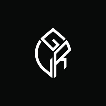 GLR letter logo creative design. GLR unique design
