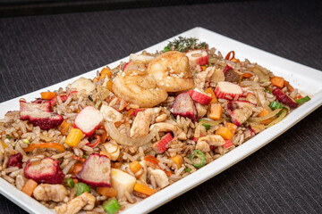 rice with vegetables