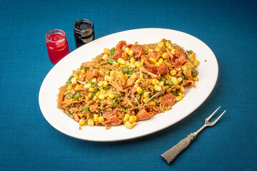 rice with vegetables