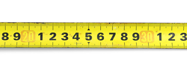 Old construction roulette on a white background