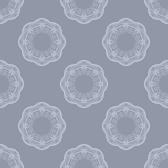 Pattern of beautiful curved blue cloth for background