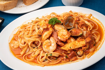 sea food pasta
