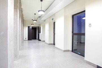 Fototapeta na wymiar an corridor or hallway