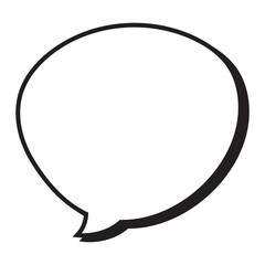 empty comic speech bubbles,  Hand drawn retro cartoon. Pop art style.