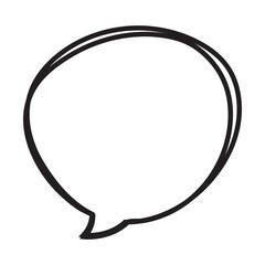 empty comic speech bubbles,  Hand drawn retro cartoon. Pop art style.