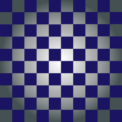 Blue and silver squares seamless pattern.Checkered flag. Vector illustration.