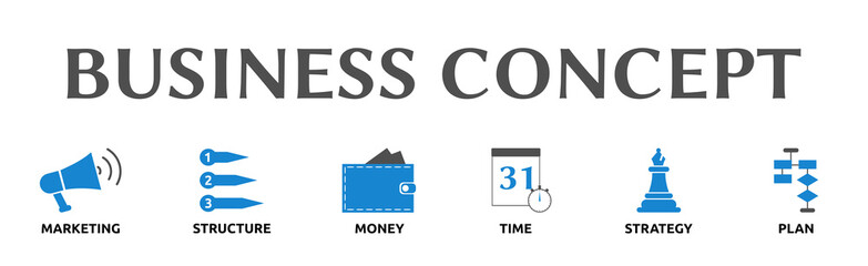 Banner zum Thema: BUSINESS CONCEPT
