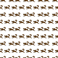 brown dog pattern