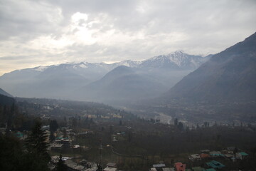 Panorama of the mountains