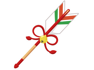 破魔矢 / お正月素材　アイコン/ベクター画像