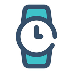 Obraz premium smartwatch for electronic icon lineal