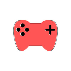 Video game simple clipart. Video game icon.