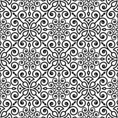 Vintage floral damask pattern