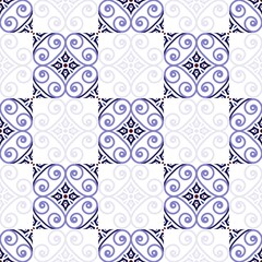 Fototapeta premium Vintage seamless pattern