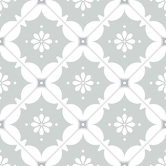 Cute tile pattern vector