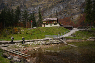 Ebeanalp, Seealpsee, Wildkirchli are the sun terrace of the alpstein. Mountainfuls of climbing routes. It is also the ideal starting point for hiking into the impressive, amazing Alpstein region