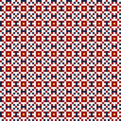 Abstract Cross Pattern generative computational art illustration