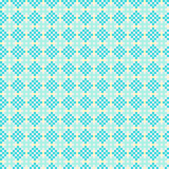 Abstract Cross Pattern generative computational art illustration