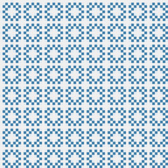 Fototapeta premium Abstract Cross Pattern generative computational art illustration