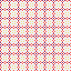 Abstract Cross Pattern generative computational art illustration