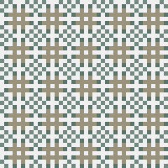 Fototapeta premium Abstract Cross Pattern generative computational art illustration