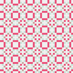 Abstract Cross Pattern generative computational art illustration