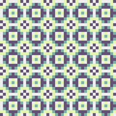 Abstract Cross Pattern generative computational art illustration