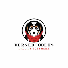 dog Logo animal Icon. pet Vector emblem Symbol. Company Logo Design Inspiration.